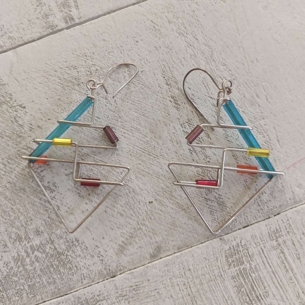 Geometric earrings